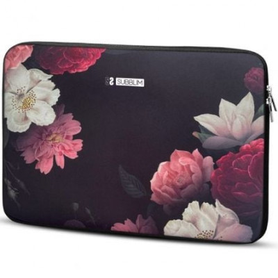 Funda Subblim Trendy Sleeve Neo Flowers para Portátiles hasta 15.6"