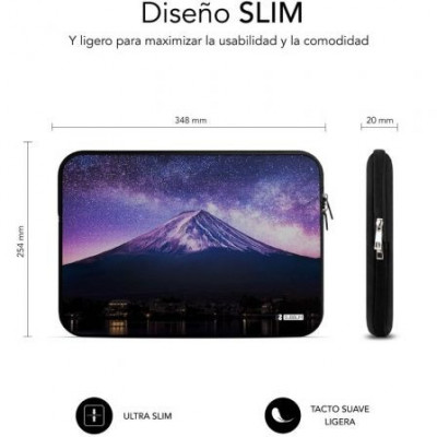 Funda Subblim Trendy Sleeve Neo Mountain para Portátiles hasta 14"