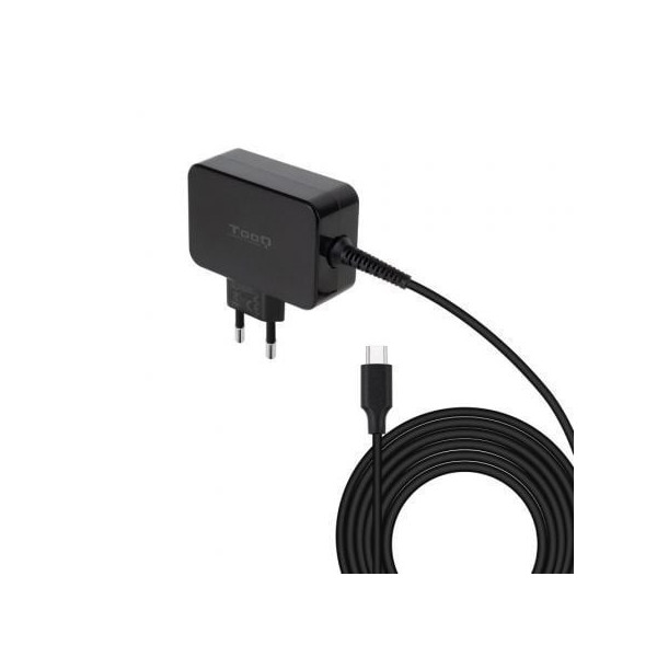 Cargador de Portátil TooQ TQLC-USBCGAN65PD USB Tipo-C/ 65W/ Automático/ Voltaje 5-20V