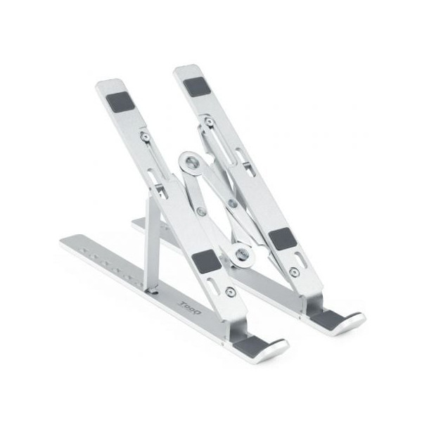 Soporte TooQ TQLRS0033-AL para Portátiles hasta 15"/ Plata