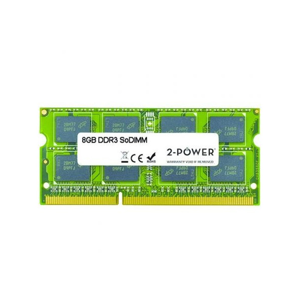 Memoria RAM 2-Power MultiSpeed 8GB/ DDR3L/ 1066/ 1333/ 1600MHz/ 1.35V/ CL7/9/11/ SODIMM