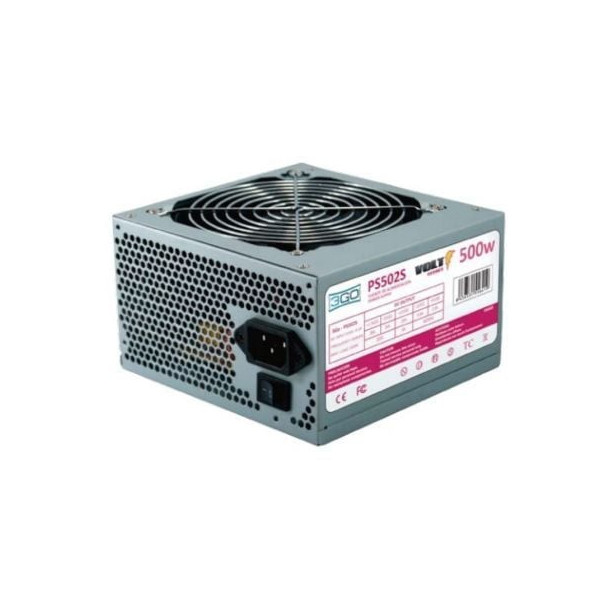 Fuente de Alimentación 3GO PS502S/ 500W/ Ventilador 12cm