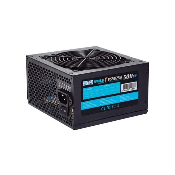 Fuente de Alimentación 3GO PS502SB/ 500W/ Ventilador 12cm