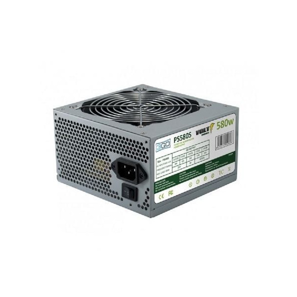 Fuente de Alimentación 3GO PS580S/ 580W/ Ventilador 12cm